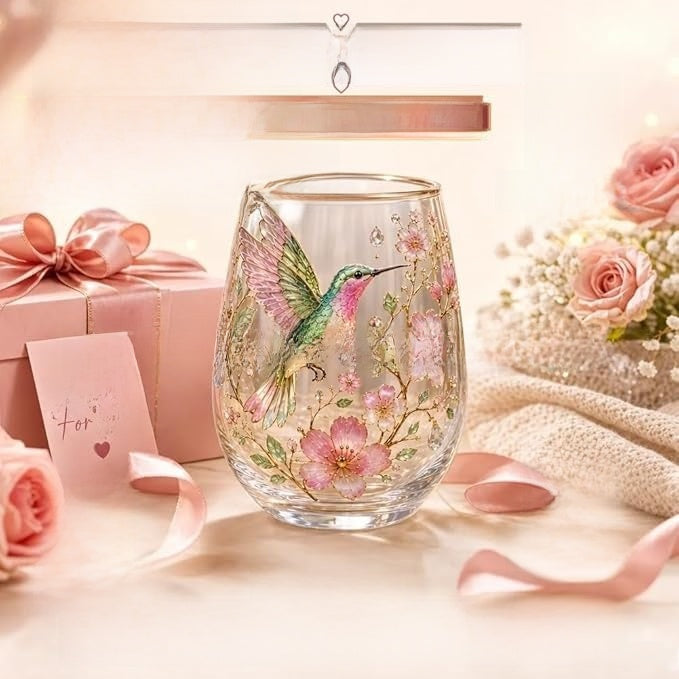 Animal Design Glass Teacup