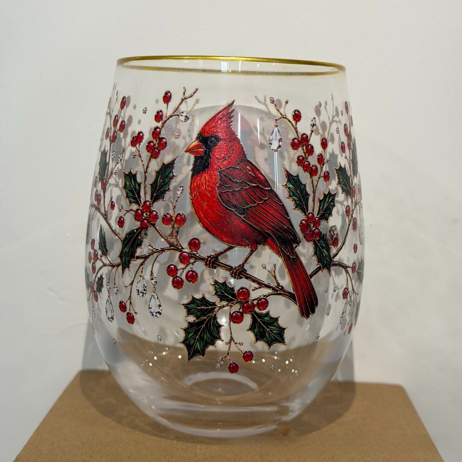 Animal Design Glass Teacup