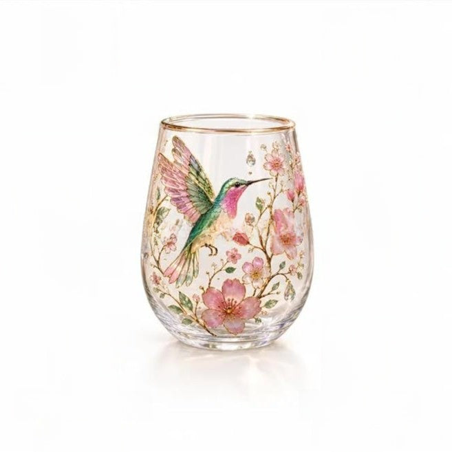 Animal Design Glass Teacup