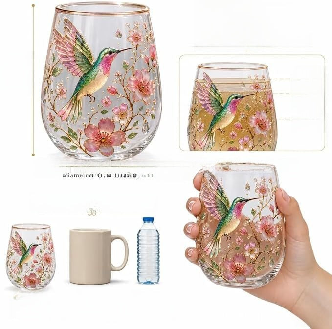Animal Design Glass Teacup